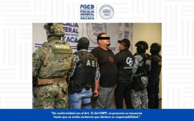 Inteligencia criminal y análisis financiero de FGEO permiten captura de “Lugger”, autor material de triple homicidio de jóvenes en Juchitán