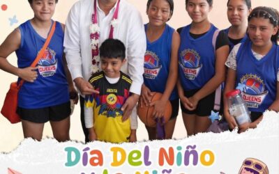 Nino Morales felicita a niñas y niños en su día y reitera compromiso con su bienestar