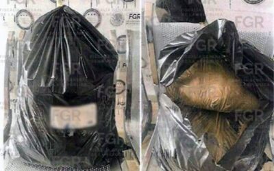 Obtiene FGR sentencia de más de seis años de prisión contra una persona detenida con más de seis kilos de marihuana