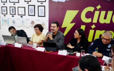 Ray Chagoya encabeza reunión de gabinete para fortalecer servicios a vecinos de Oaxaca de Juárez