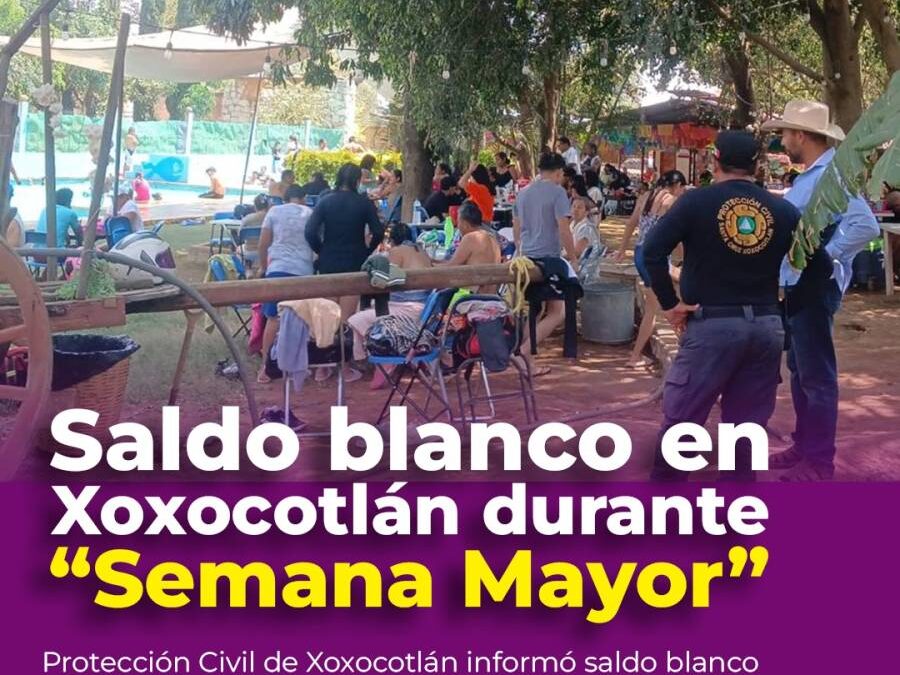 Refuerza Xoxocotlán vigilancia tras saldo blanco en Semana Mayor