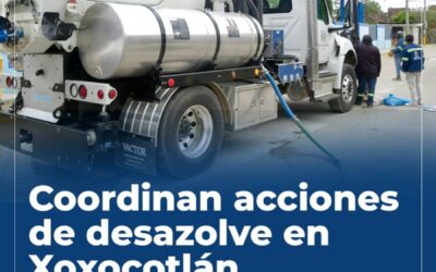 Refuerzan Gobierno del Estado labores de desazolve en Xoxocotlán