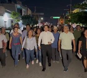 Respalda la colonia Víctor Bravo Ahuja Norte el proyecto “Santa Lucía Segura e Iluminada”