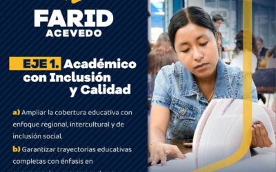 Estudiantes, docentes e investigadores: lo que abre el Eje 1 del plan de Acevedo para la UABJO