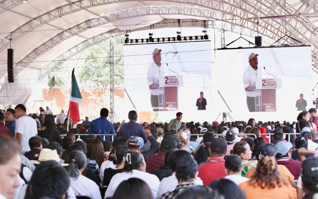 SENADOR NINO MORALES CELEBRA RESULTADOS DEL GOBIERNO DE LA PRESIDENTA SHEINBAUM Y LLAMA A DEFENDER LA SOBERANÍA