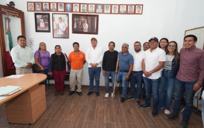 Encabeza Nino Morales gira de trabajo por la Mixteca oaxaqueña