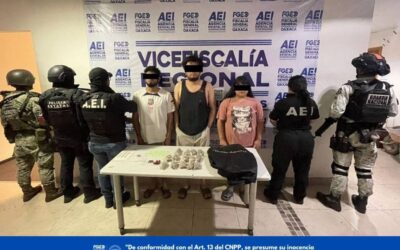 Cateo en Valdeflores deriva en tres detenidos y aseguramientos: FGEO