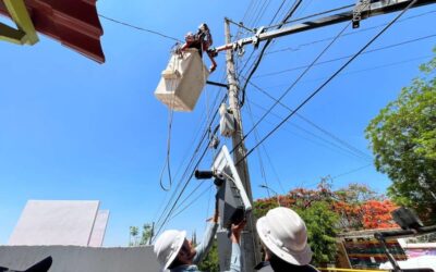 Con una ciudad iluminada, más seguridad para vecinas y vecinos de Oaxaca de Juárez