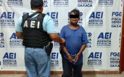 FGEO ejecuta orden de aprehensión por violación equiparada agravada en contra de una menor de edad en la región del Istmo