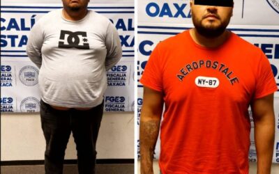 FGEO obtiene vinculación a proceso y prisión preventiva contra dos personas por narcomenudeo en San Jacinto Amilpas
