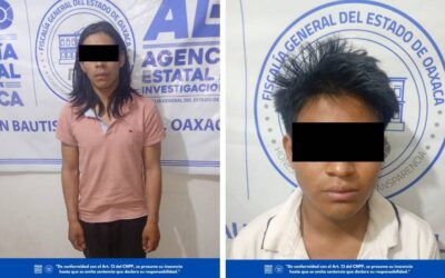 Fiscalía de Oaxaca ejecuta cateos en la Cañada y encuentra drogas y armas
