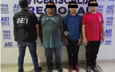 Fiscalía de Oaxaca ejecuta orden de aprehensión contra tres probables responsables de fraude en la venta de un vehículo