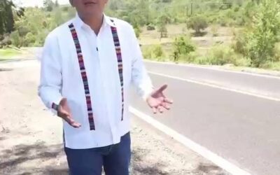 Nino Morales destaca obras de Sheinbaum que transforman la vida en la Mixteca oaxaqueña