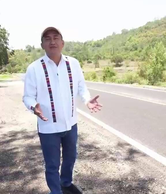 Nino Morales destaca obras de Sheinbaum que transforman la vida en la Mixteca oaxaqueña
