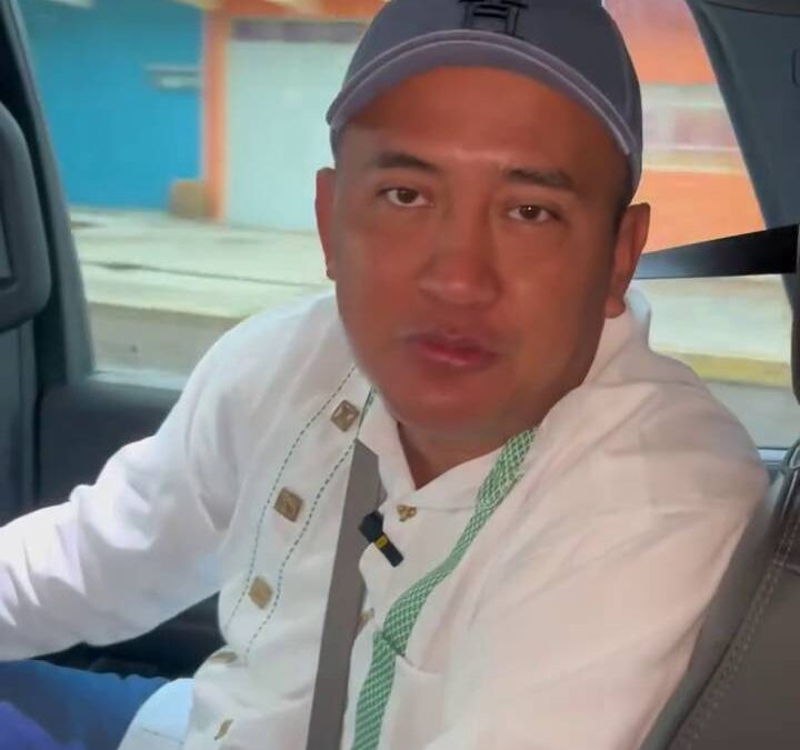 Nino Morales realiza gira de trabajo en comunidades de la Sierra Juárez