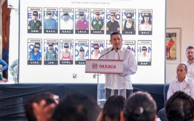 Presentan primeros resultados de la estrategia ‘Juchitán en Paz’ con reducción de más del 60% en homicidios dolosos