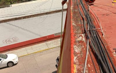 Realiza Municipio de Oaxaca de Juárez trabajos de mejoramiento en el Mercado Zonal Santa Rosa