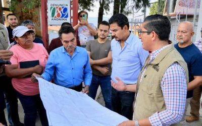 Recorre Ray Chagoya zona donde realizarán obras de rehabilitación del Circuito Nororiente