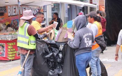 Refuerzan trabajos de limpia en el Centro Histórico