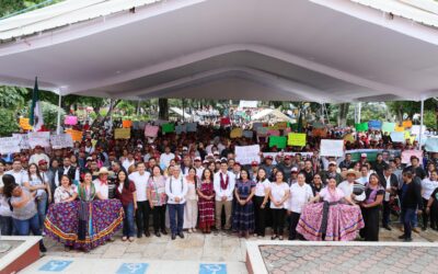 La Mixteca defiende la soberanía nacional de la mano del pueblo: Tania Caballero