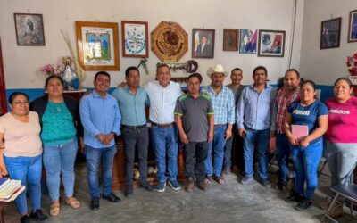 Antonino Morales recorre la Sierra Sur para fortalecer la coordinación entre municipios y gobierno