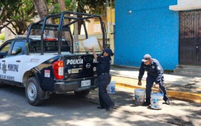 Atiende Dirección de Movilidad reportes ciudadanos y retira objetos en vía pública
