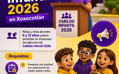 Convocan a niñas y niños de Xoxocotlán a integrar el Cabildo Infantil!