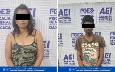 FGEO logra vinculación a proceso contra dos personas detenidas en flagrancia por probable delito de narcomenudeo en la región de la Costa