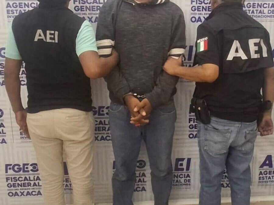 FGEO realiza la detención de una persona por su probable delito contra la salud en Santiago Jamiltepec