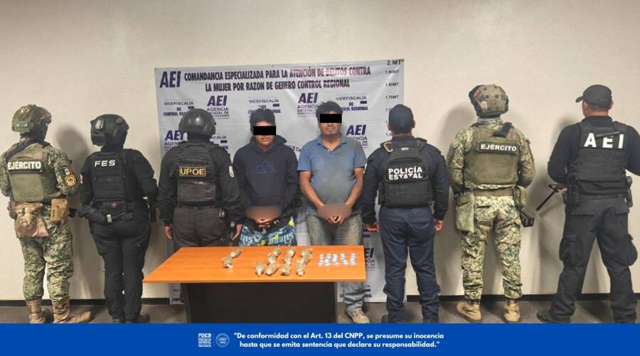 FGEO refuerza acciones contra el narcomenudeo: logra vinculaciones, cateos y aseguramientos en Costa y Valles Centrales