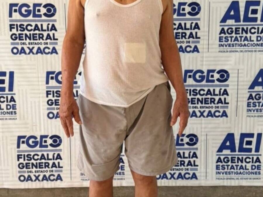 Fiscalía de Oaxaca cumple orden de aprehensión por homicidio cometido en calles de Loma Bonita, distrito de Tuxtepec