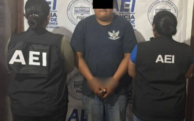 Fiscalía de Oaxaca detiene a una persona por feminicidio cometido en San Felipe de Agua en la capital.