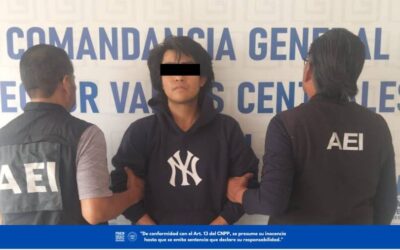 Fiscalía de Oaxaca detiene en flagrancia a persona considerada objetivo de investigación por probables robos a transeúnte y “cristalazos” en Oaxaca de Juárez