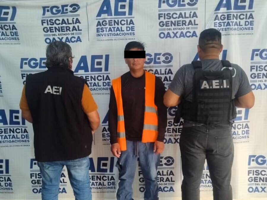 Fiscalía de Oaxaca ejecuta orden de aprehensión por doble homicidio ocurridos en Santa María Petapa
