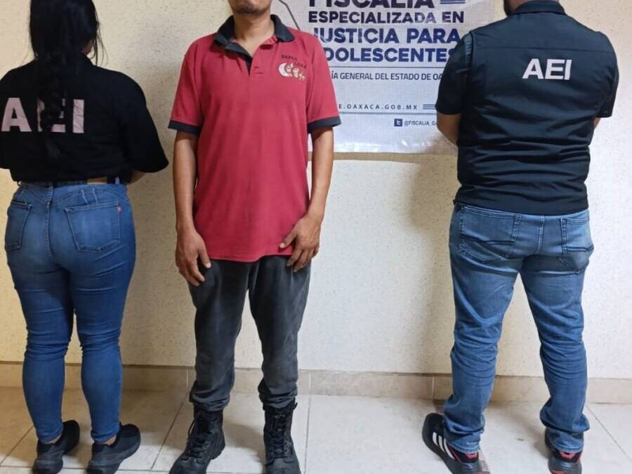 Fiscalía de Oaxaca ejecuta orden de aprehensión por violación agravada cometida contra una adolescente en Valles Centrales