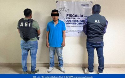 Fiscalía de Oaxaca ejecuta orden de aprehensión por violación en agravio de una adolescente en la región de los Valles Centrales; víctima resultó embarazada