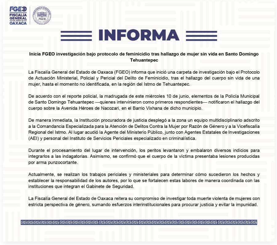 inicia-fgeo-investigacion-bajo-protocolo-de-feminicidio-tras-hallazgo-de-mujer-sin-vida-en-santo-domingo-tehuantepec-6a29c72ba908e
