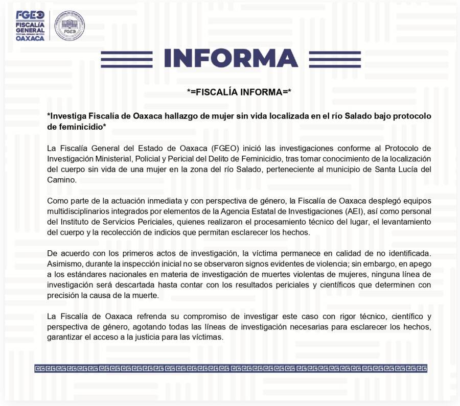 investiga-la-fiscalia-de-oaxaca-hallazgo-de-mujer-sin-vida-localizada-en-el-rio-salado-bajo-protocolo-de-feminicidio-6a34480c90b29