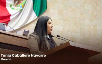 Presenta diputada Tania Caballero reforma a la Constitución de Oaxaca para blindar procesos electorales ante intervención extranjera