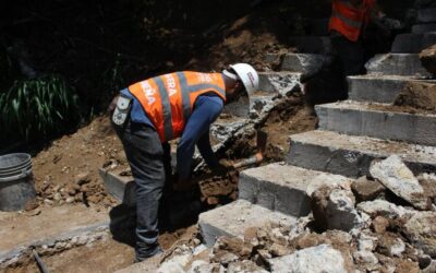 Rehabilitan Ceabien y SOAPA drenaje sanitario en parte alta de San Juan Chapultepec