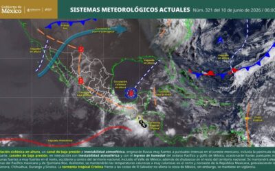 Se mantiene el potencial de lluvias y viento en gran parte del estado
