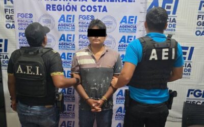 Trabajo ministerial de la FGEO permite ejecutar orden de aprehensión por agresión con arma de fuego en la Costa de Oaxaca