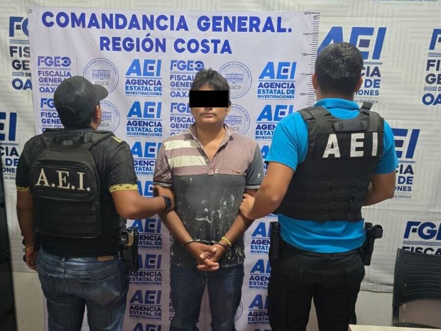 Trabajo ministerial de la FGEO permite ejecutar orden de aprehensión por agresión con arma de fuego en la Costa de Oaxaca