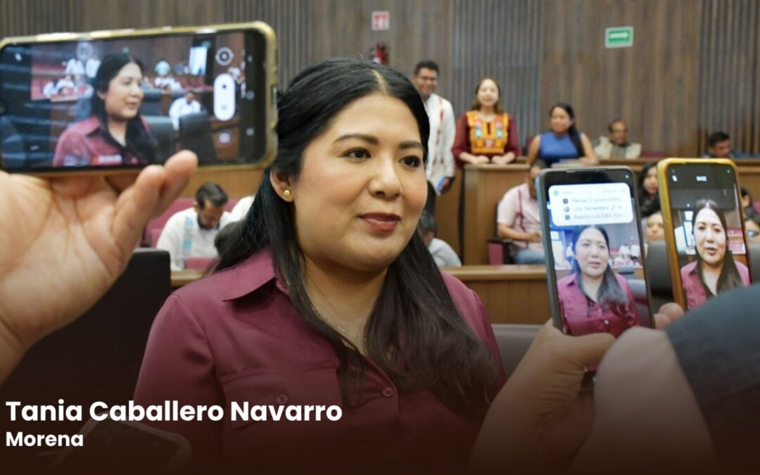 Comparte diputada Tania Caballero Navarro agenda legislativa en el Segundo Período Ordinario de Sesiones