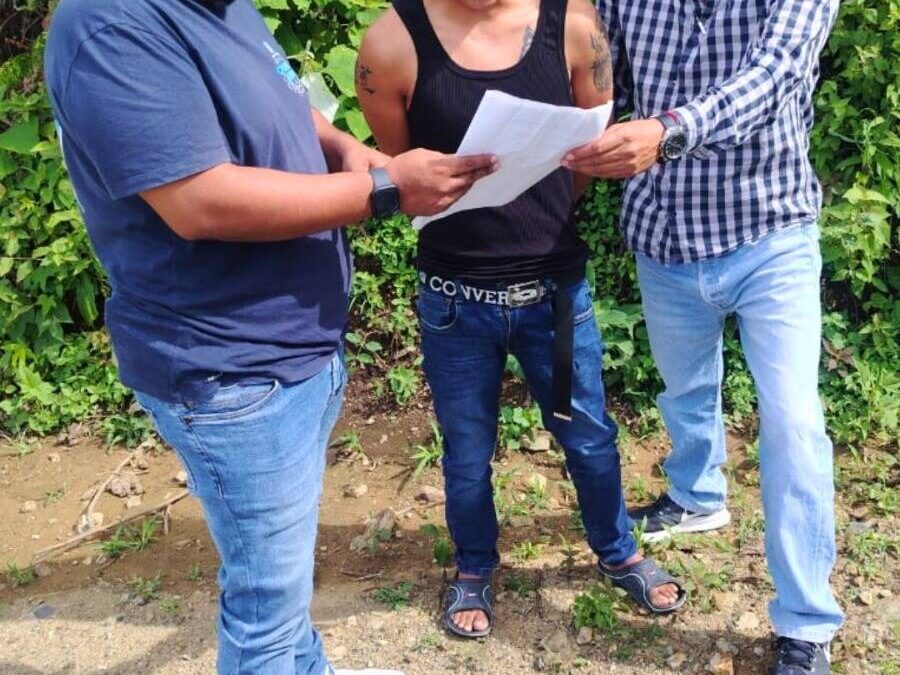 Aprehende FGEO a probable responsable de atacar con arma blanca e intentar privar de la vida a un hombre en Santa María Zapotitlán