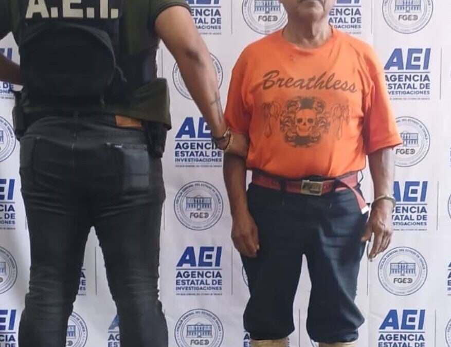 Aprehende FGEO a probable responsable de homicidio y lesiones, hechos ocurridos durante un velorio en la región Mixteca