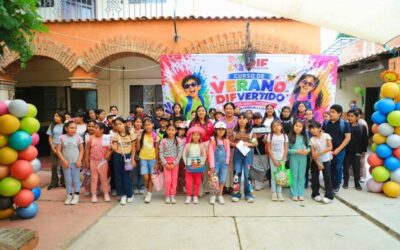 Arranca niñez xoxeña Curso de Verano DIFVERTIDO