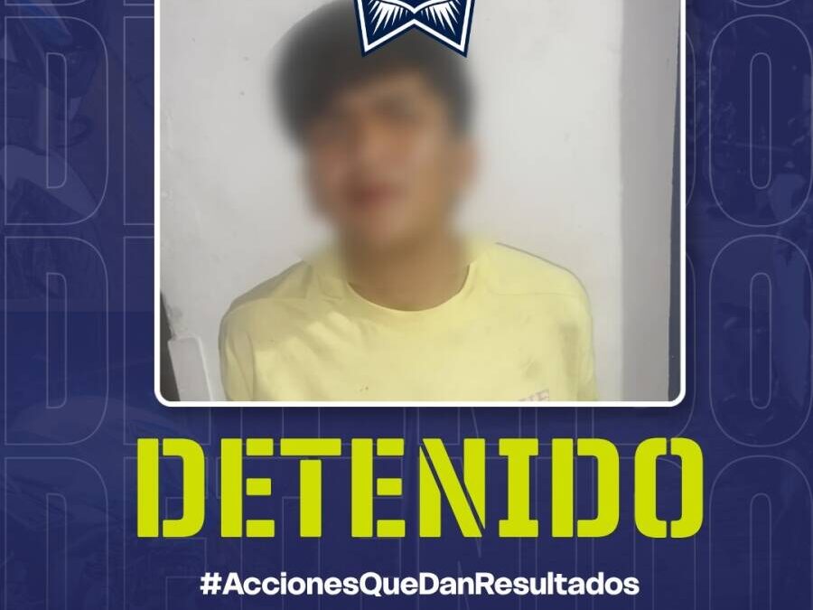 Cae por orden de aprehensión vigente; había sido detenido previamente por otros hechos