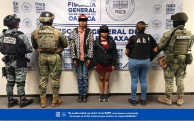 Cateo en El Rosario por narcomenudeo deja dos detenidos, aseguran droga y motos con reporte de robo: Fiscalía de Oaxaca
