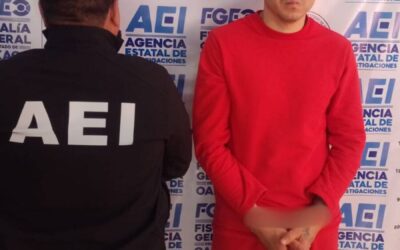 Cumple FGEO orden de aprehensión por colaboración con la Fiscalía de Zacatecas; detienen en Oaxaca a probable responsable de doble homicidio.